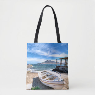 Almería, La Isleta Del Moro   Mar Mediterráneo Tote Bag