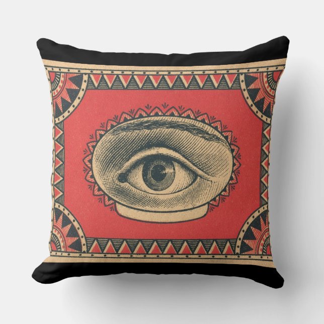almighty eye of wisdom cushion (Front)