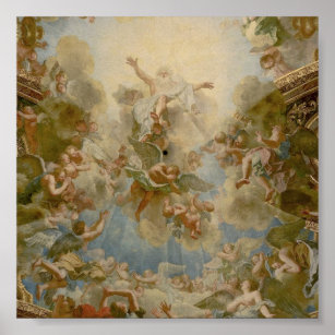 Almighty God the Father - Palace of Versailles Poster