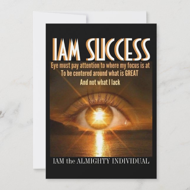 ALMIGHTY INDIVIDUAL INVITATION (Front)