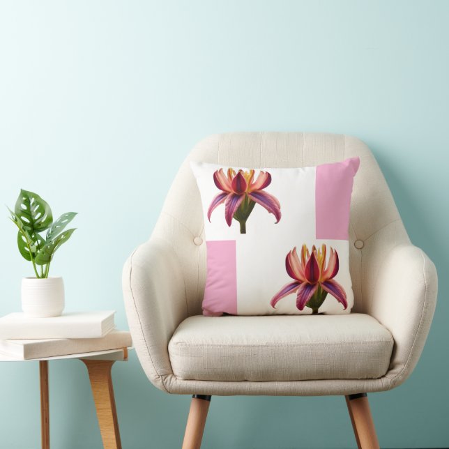 Almofada 40.6 cm x 40.6 cm Flor Cushion (Chair)
