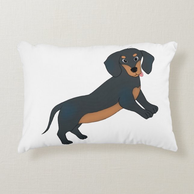 Almofada Dachshund Decorative Cushion (Front)