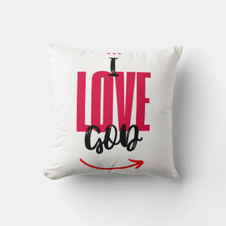 Almofada "I Love God" Cushion