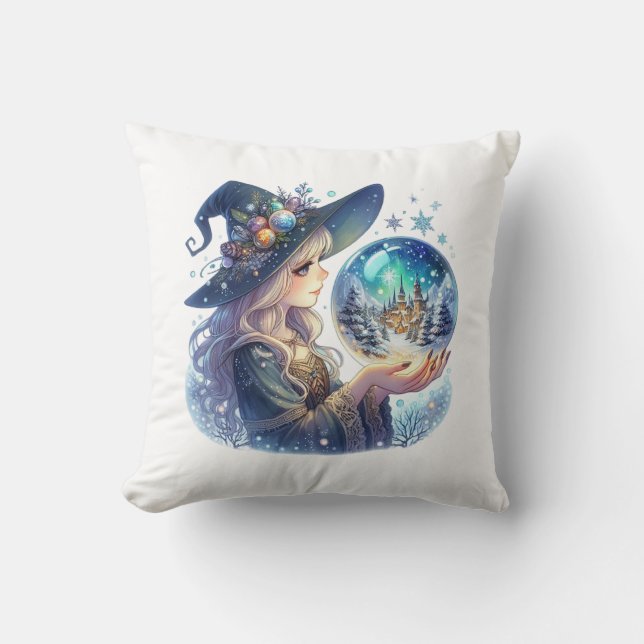 Almofada (Pillow) Bruxa Natalina Cushion (Front)