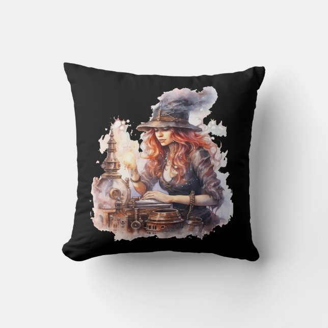 Almofada (Pillow) Halloween Steampunk Cushion (Front)