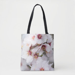 Almond blooming tote bag
