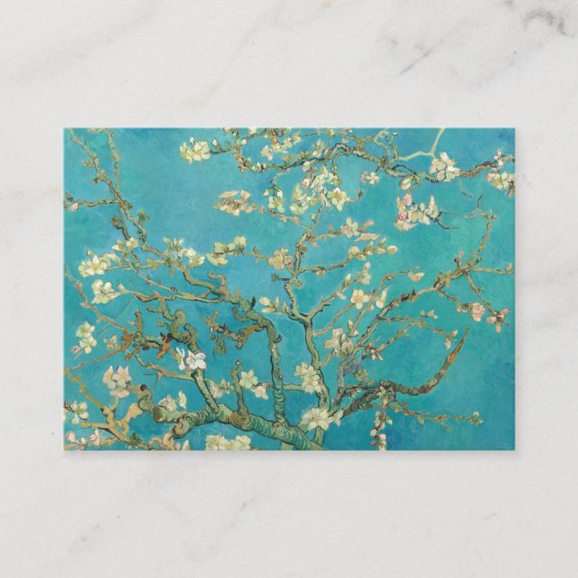 Almond Blossom, 1890 by Vincent van Gogh Business Card (Front)