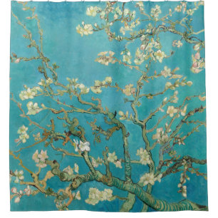 Almond Blossom, 1890 by Vincent van Gogh Shower Curtain