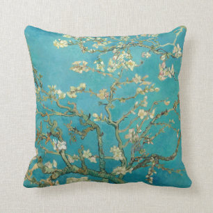 Almond Blossom, 1890 by Vincent van Gogh Throw Pil Cushion