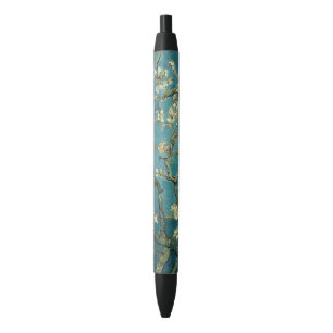 Almond Blossom Black Ink Pen