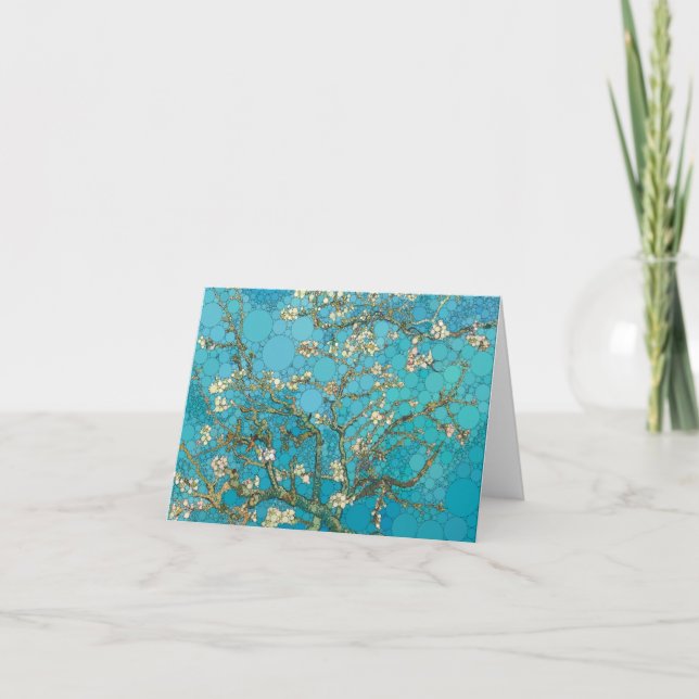 Almond Blossom by After Vincent van Gogh Thank You Card (Front)