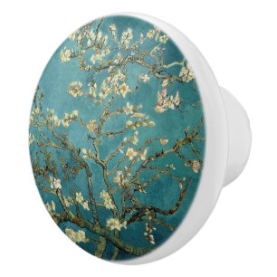 Almond Blossom Ceramic Knob