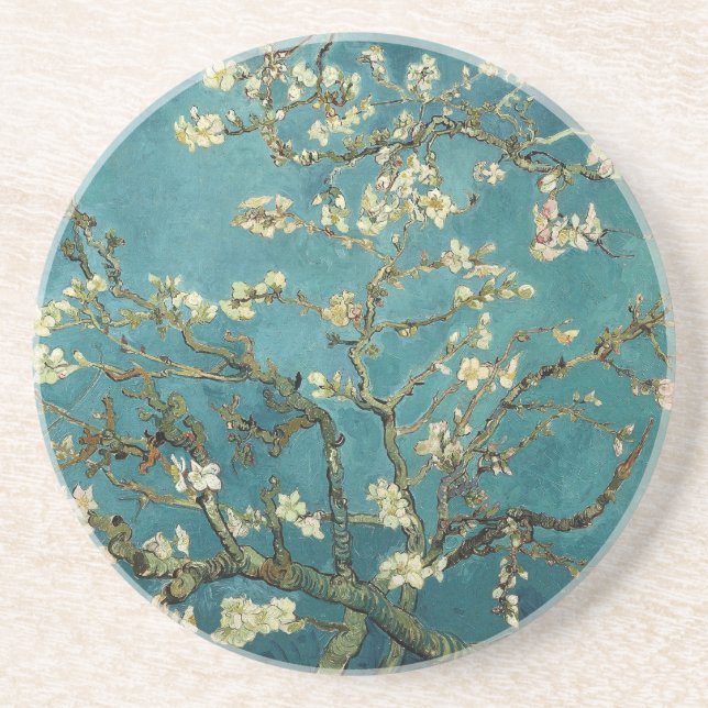 Almond Blossom Coaster (Front)