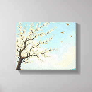 Almond Blossom Dreams Canvas Print