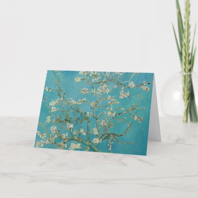 Almond Blossom, Oil Painting, Vincent Van Gogh Card (Front)