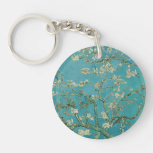 Almond Blossom, Oil Painting, Vincent Van Gogh Key Ring