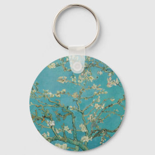 Almond Blossom, Oil Painting, Vincent Van Gogh Key Ring