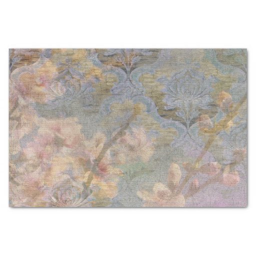 Image of Almond Blossom Tapestry Gift Tissue Tissue Paper