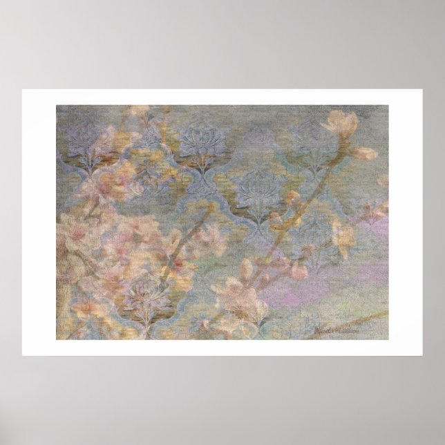 Almond Blossom Tapestry Poster (Front)
