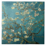 Almond Blossom Tile<br><div class="desc">Almond Blossom by Vincent van Gogh Tile. Almond Blossom was painted in 1890 in honour of a special event in Vincent's life. On January 31, Vincent's brother Theo and his wife Johanna had a son, and they named him Vincent Willem. Vincent painted this branch of blossoming almond in celebration of...</div>