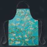 Almond Blossom Van Gogh Apron<br><div class="desc">Vintage painting reprodution of Almond Blossom by Vincent van Gogh,  1890. It features the blossoming almond tree branches against the sky. Almond trees bloom early in the spring and symbolise the start of new life. Van Gogh made this painting as a gift for his newborn nephew.</div>