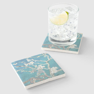 Almond Blossom Van Gogh Art Stone Coaster