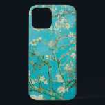 Almond Blossom Van Gogh iPhone 12 Case<br><div class="desc">Vintage painting reprodution of Almond Blossom by Vincent van Gogh,  1890. It features the blossoming almond tree branches against the sky. Almond trees bloom early in the spring and symbolise the start of new life. Van Gogh made this painting as a gift for his newborn nephew.</div>