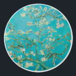 Almond Blossom Van Gogh Ceramic Knob<br><div class="desc">Vintage painting reprodution of Almond Blossom by Vincent van Gogh,  1890. It features the blossoming almond tree branches against the sky. Almond trees bloom early in the spring and symbolise the start of new life. Van Gogh made this painting as a gift for his newborn nephew.</div>