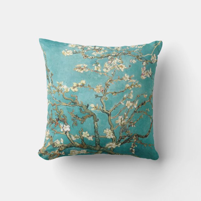 Almond blossom, Van Gogh  Cushion (Front)