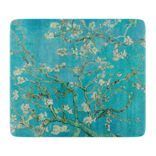 Almond Blossom Van Gogh Cutting Board (Front)