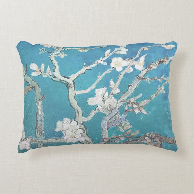 Almond Blossom Van Gogh Decorative Cushion (Front)