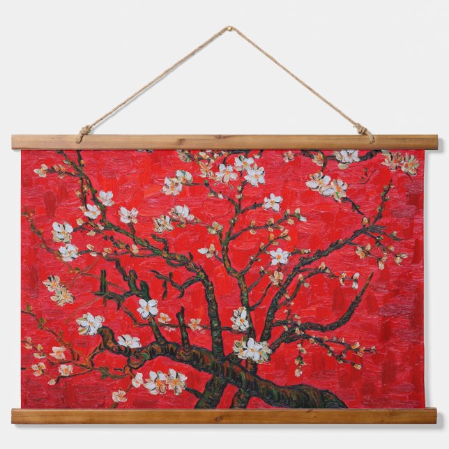 Almond Blossom, Van Gogh Hanging Tapestry (Front)