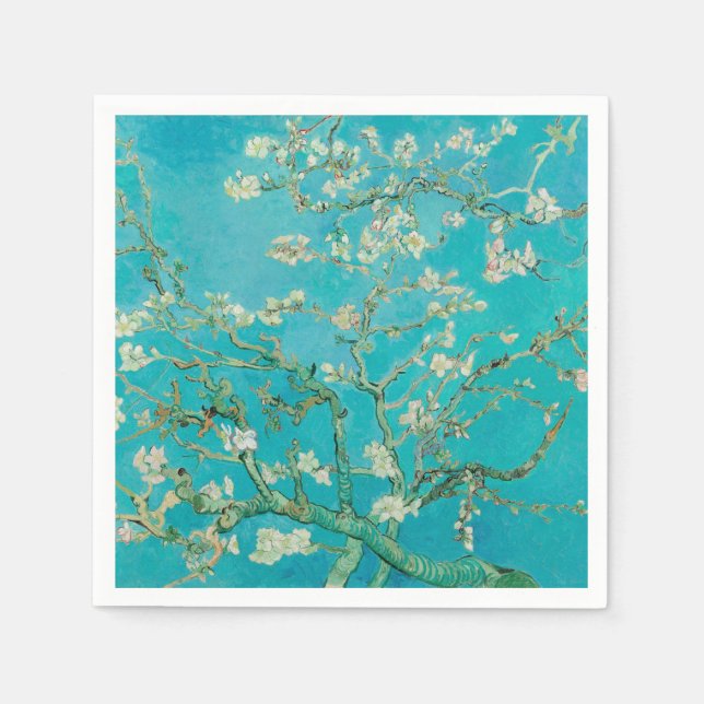 Almond Blossom Van Gogh Napkin (Front)