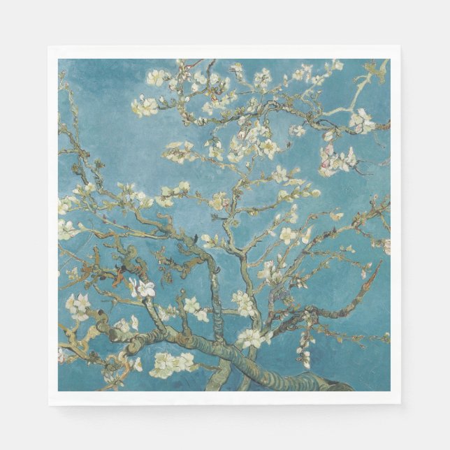 Almond Blossom Van Gogh Napkin (Front)