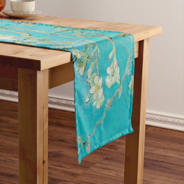 Almond Blossom Van Gogh Short Table Runner (In Situ)