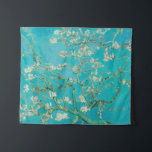 Almond Blossom Van Gogh Tapestry<br><div class="desc">Vintage painting reprodution of Almond Blossom by Vincent van Gogh,  1890. It features the blossoming almond tree branches against the sky. Almond trees bloom early in the spring and symbolise the start of new life. Van Gogh made this painting as a gift for his newborn nephew.</div>