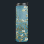 Almond Blossom Van Gogh Thermal Tumbler<br><div class="desc">Almond Blossoms is a group of several paintings made in 1888 and 1890 by Vincent van Gogh in Arles and Saint-Rémy, southern France of blossoming almond trees. Flowering trees were special to van Gogh. They represented awakening and hope. He enjoyed them aesthetically and found joy in painting flowering trees. The...</div>