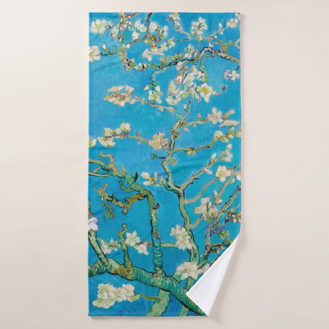 Almond Blossom, Vincent van Gogh Bath Towel (Bath Towel)