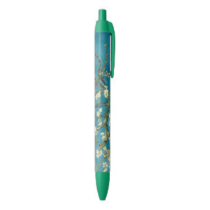 Almond blossom Vincent Van Gogh Blue/Black Ink Pen