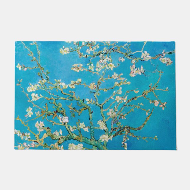 Almond Blossom, Vincent van Gogh Doormat (Front)