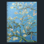 Almond Blossom Vincent Van Gogh Notebook<br><div class="desc">Almond Blossom by Vincent van Gogh with stunning green and blue colors.</div>