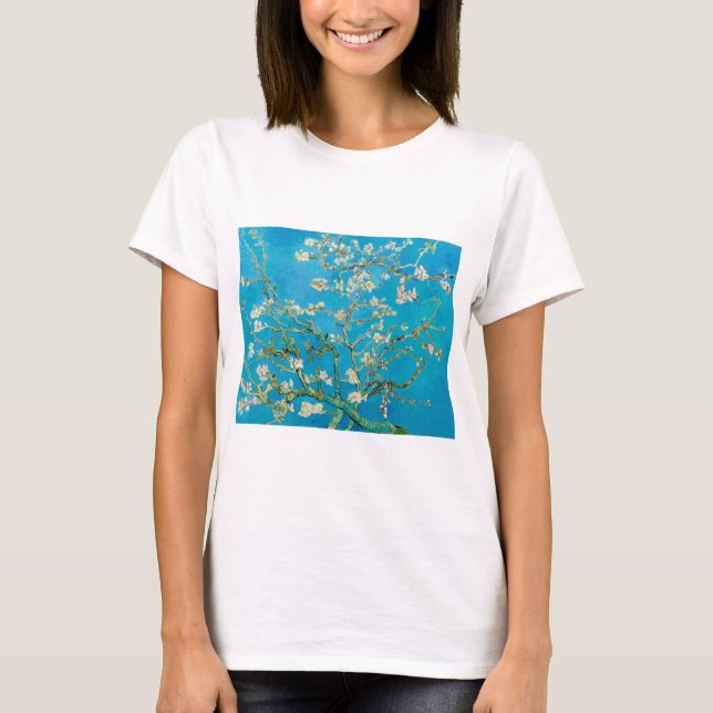 Almond Blossom, Vincent van Gogh T-Shirt (Front)
