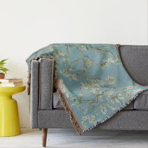 Almond Blossom: Vincent Van Gogh  Throw Blanket