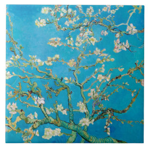 Almond Blossom, Vincent van Gogh Tile