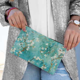 Almond Blossoms Blue Vincent Van Gogh Accessory Pouch