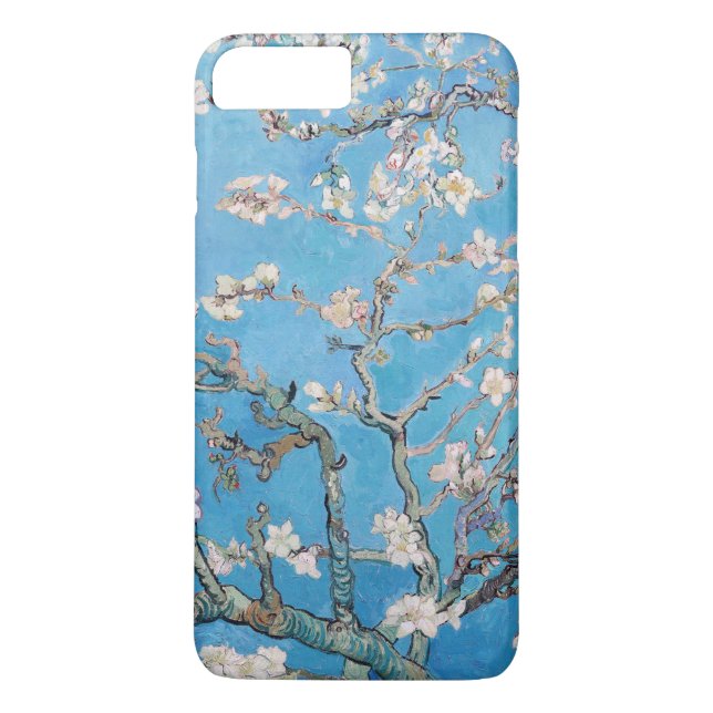 Almond Blossoms Blue Vincent van Gogh Art Painting Case-Mate iPhone Case (Back)