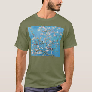 Almond Blossoms Blue Vincent van Gogh Art Painting T-Shirt