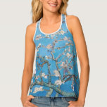 Almond Blossoms Blue Vincent van Gogh Flowers Art Tank Top<br><div class="desc">Vincent van Gogh (Dutch, 1853 - 1890) Almond Blossom, 1890, Oil on canvas Unframed: 73.3 cm x 92.4 cm Vincent van Gogh painted this still life of almond blossoms against a blue sky for his newborn nephew who was named after him. The almond tree is a symbol of this new...</div>