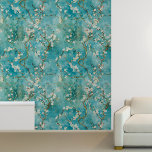 Almond Blossoms Blue Vincent Van Gogh Wallpaper<br><div class="desc">This design may be personalised by choosing the Edit Design option. You may also transfer onto other items. Contact me at colorflowcreations@gmail.com or use the chat option at the top of the page if you wish to have this design on another product or need assistance with this design. I am...</div>