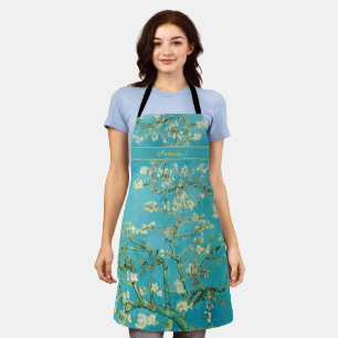 Almond Blossoms by van Gogh All-Over Print Apron